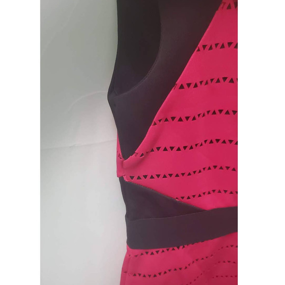 Blush by Us Angels Sleeveless Scuba Laser Cut Dress B7-9019 Little Girl's Size 7 - Picture 5 of 8